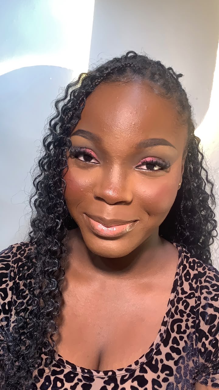 Soft glam makeup